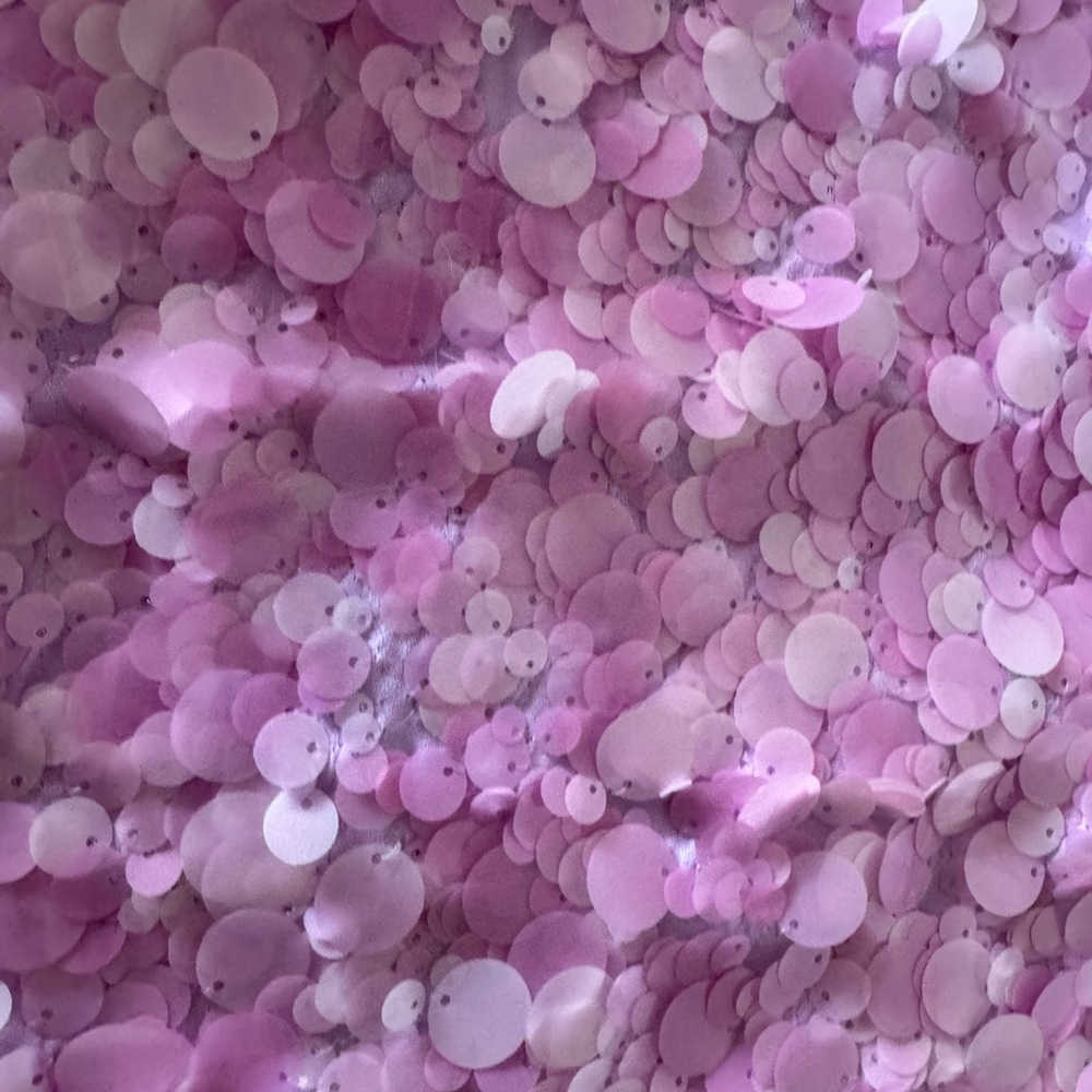 Pink Sequin Mini Skirt from ZARA size s NWT - Picture 3 of 5